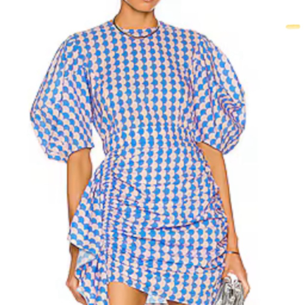 RHODE cotton mini dress
